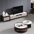 Modern livingroom furniture wooden TV stand coffee table side table for minimalism